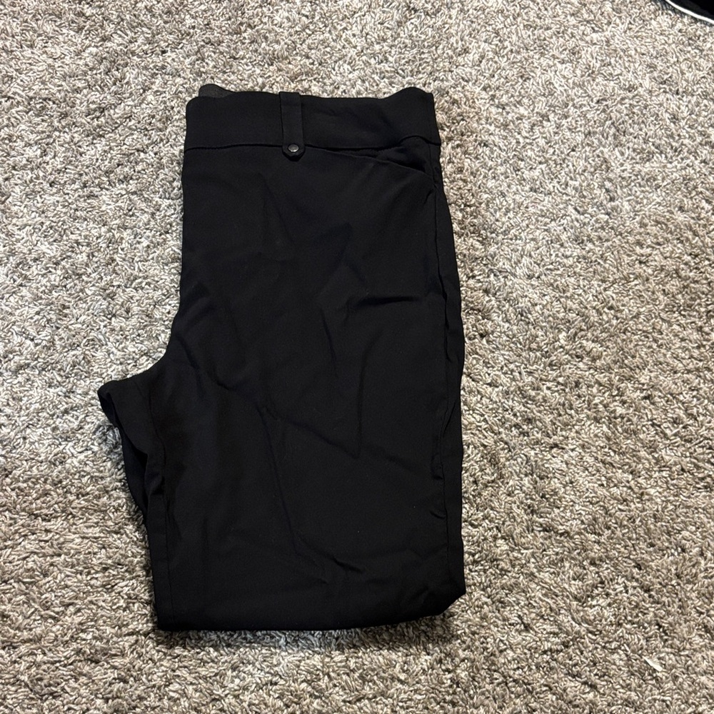 Maurices Black Ankle & Cropped Pants